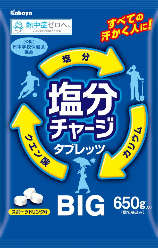 塩分チャージタブレッツ　ＢＩＧ