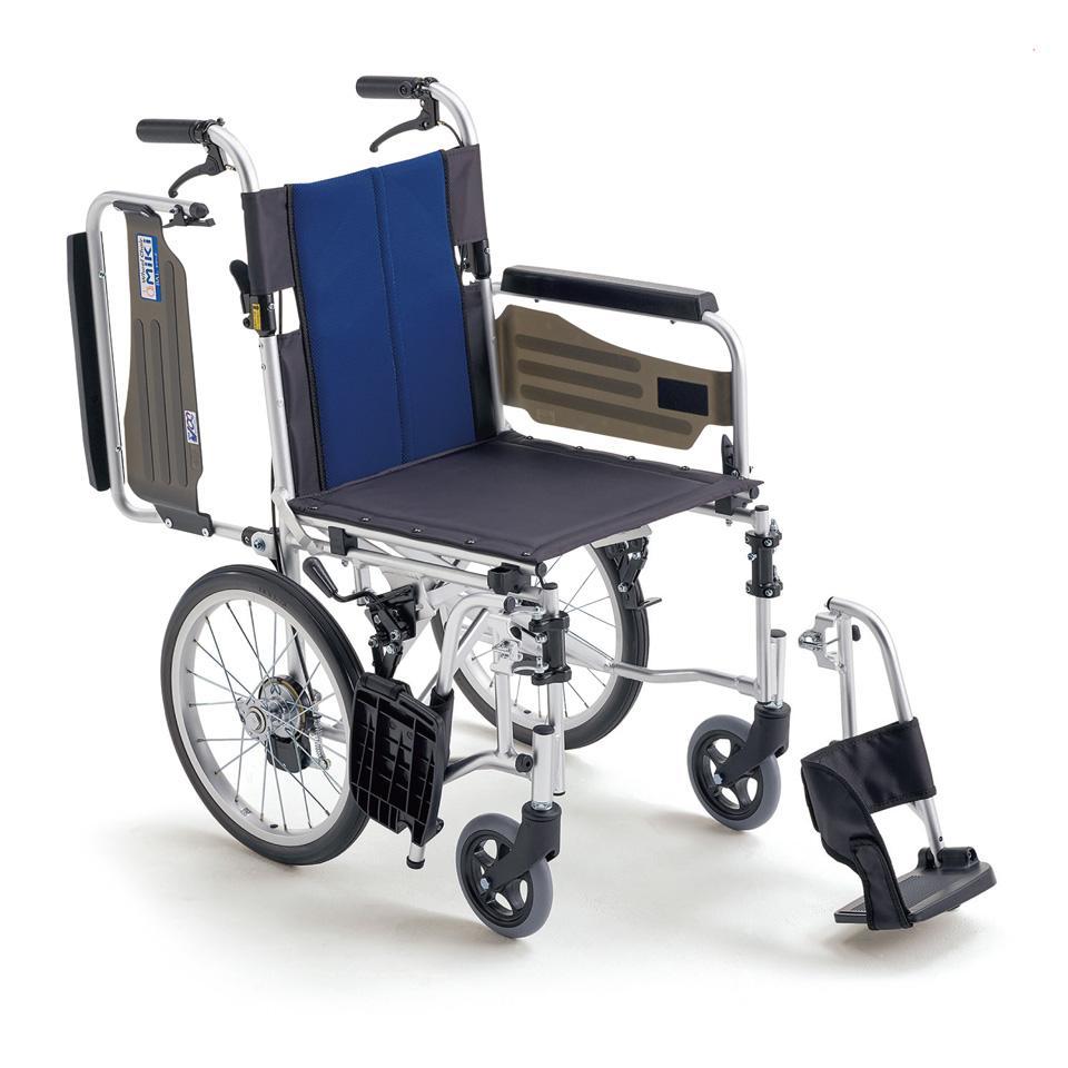 アルミ製車いす（介助式）BAL-4